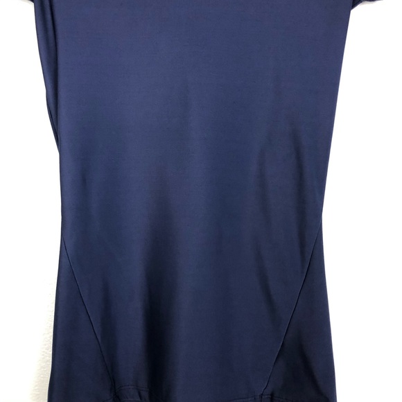 Under Armour Heat Gear Navy Blue Fitted Top Small - Picture 7 of 14